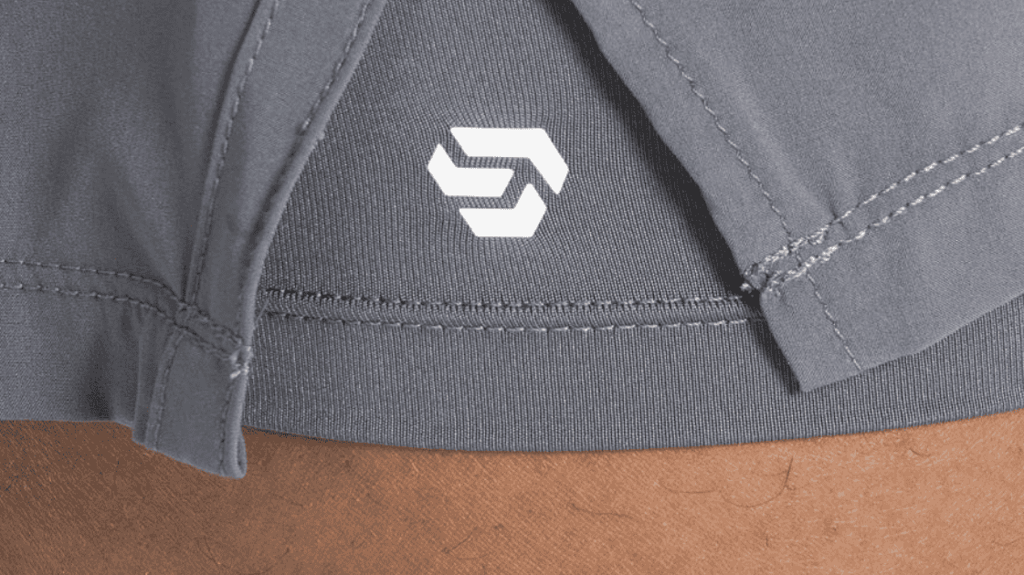 grijze 2in1 short conquer