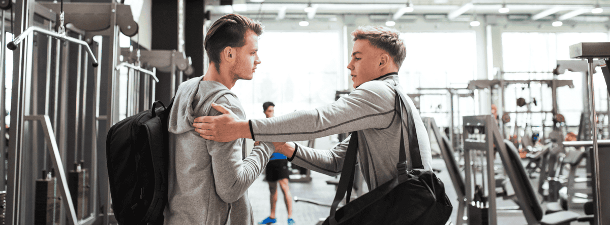 elkaar motiveren in de sportschool